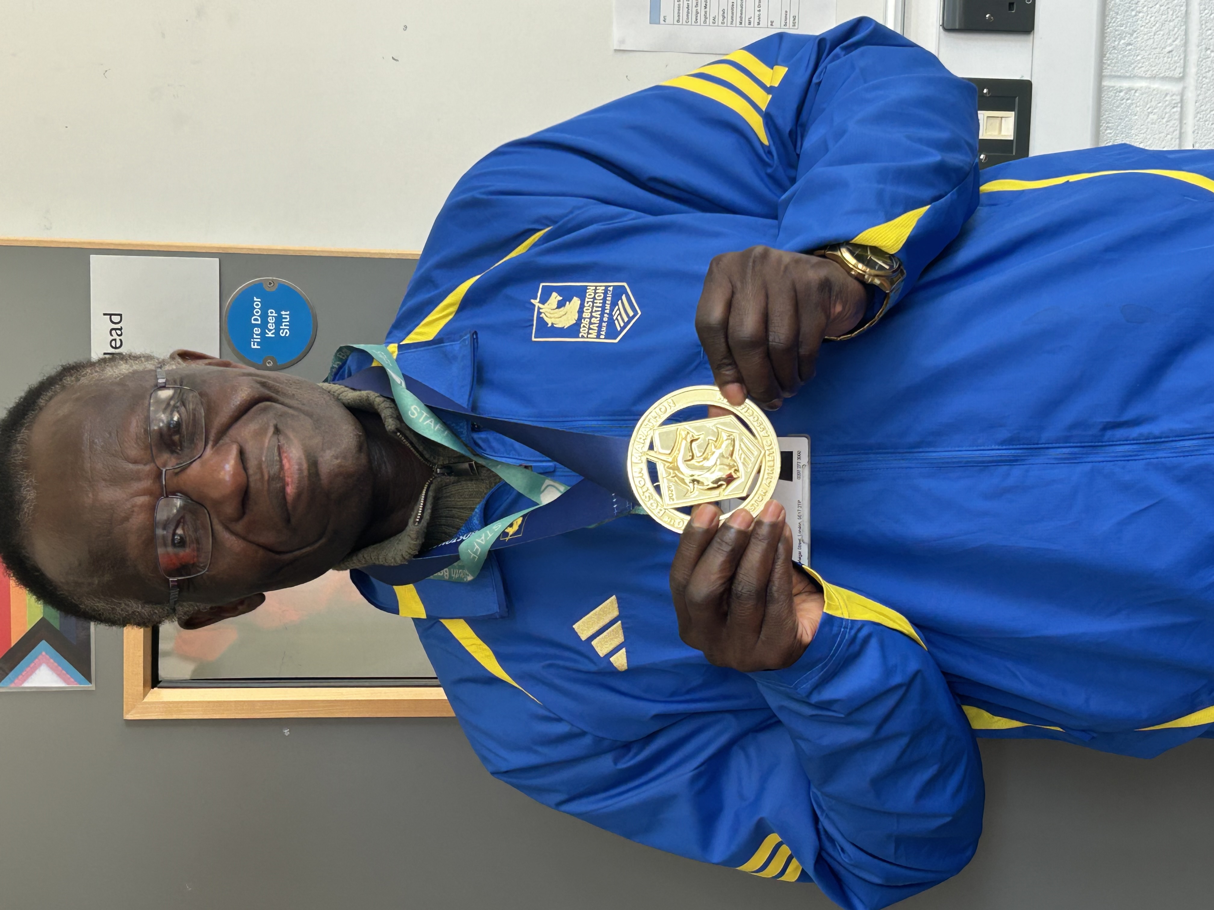 Mr Kulubya with Award