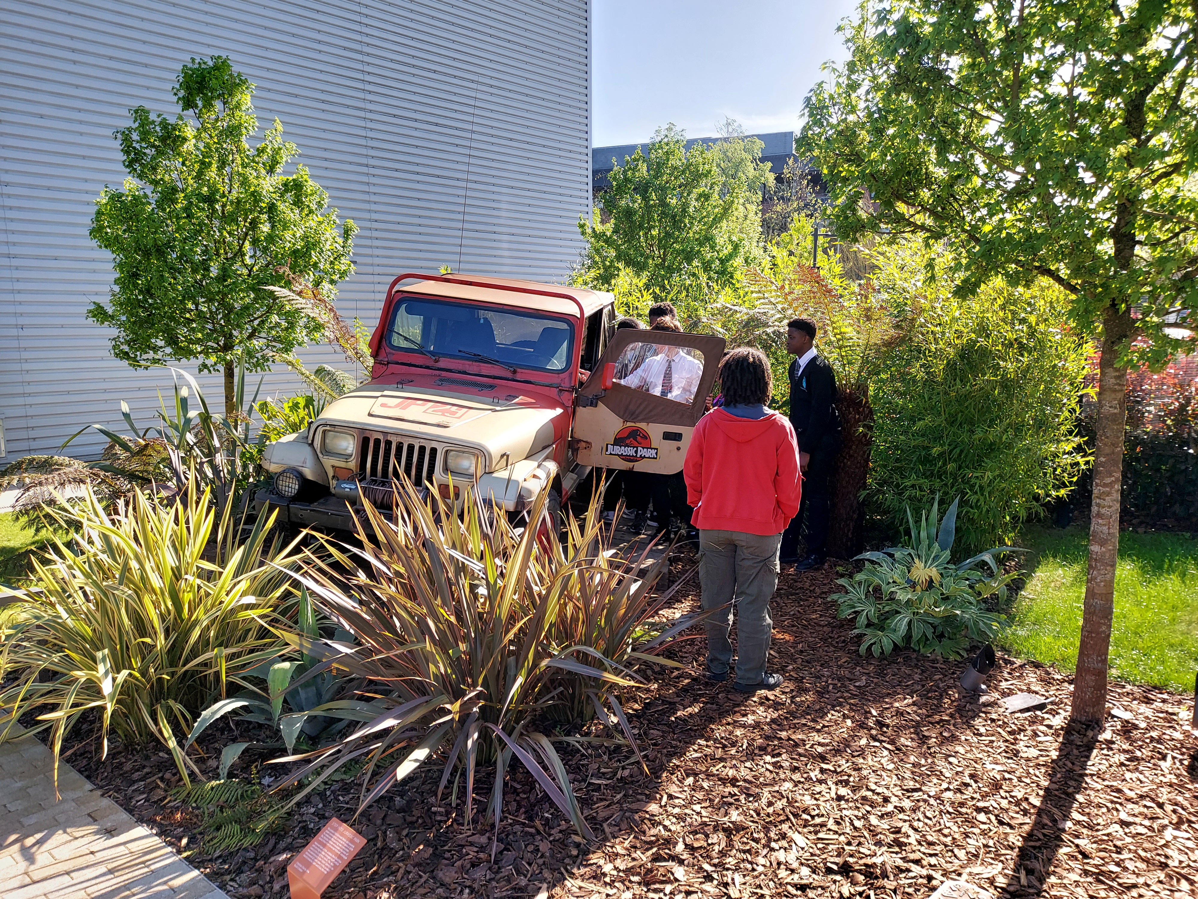 students at studio setting