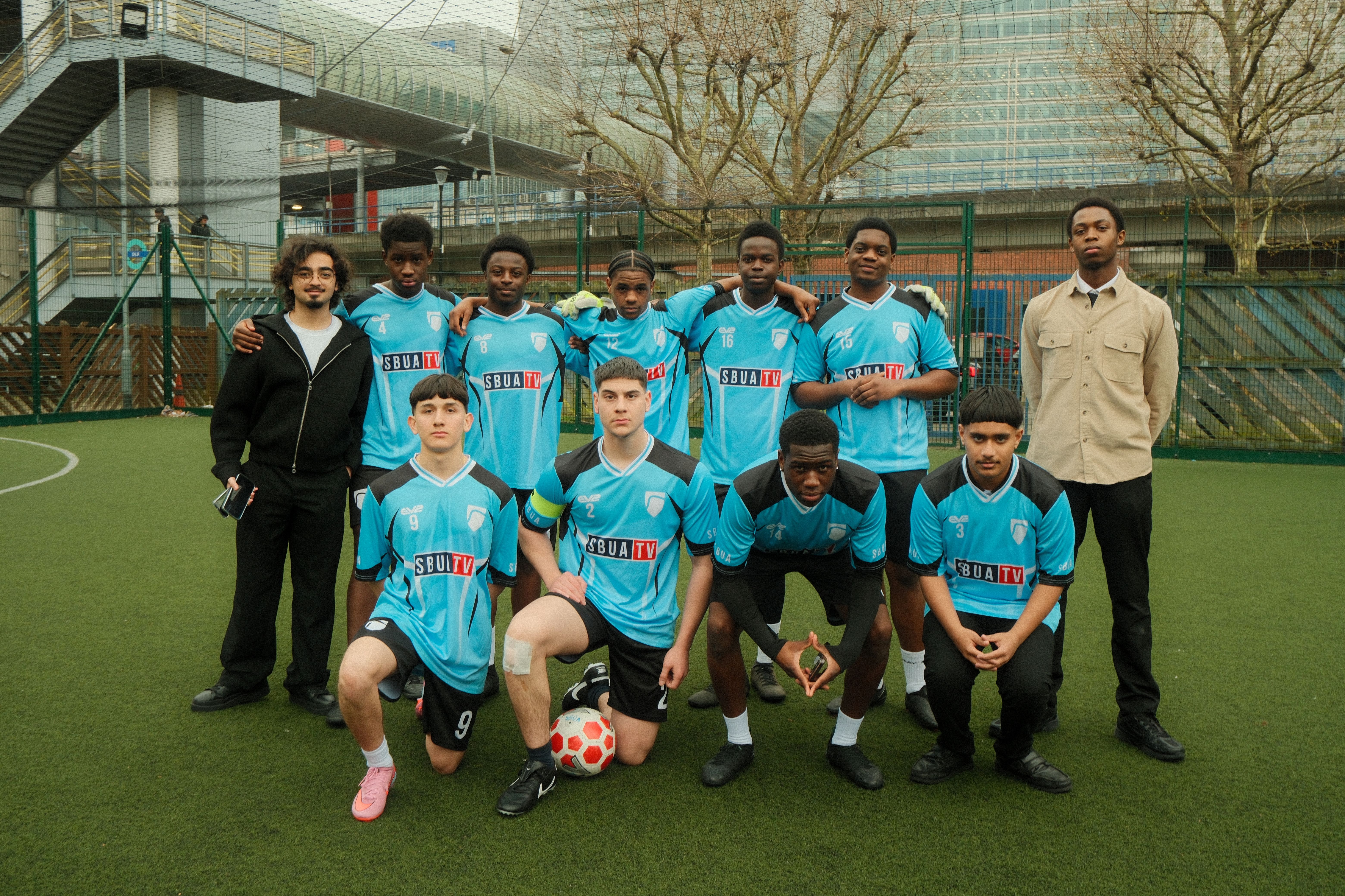 Group photo of Sixth Form Football Team