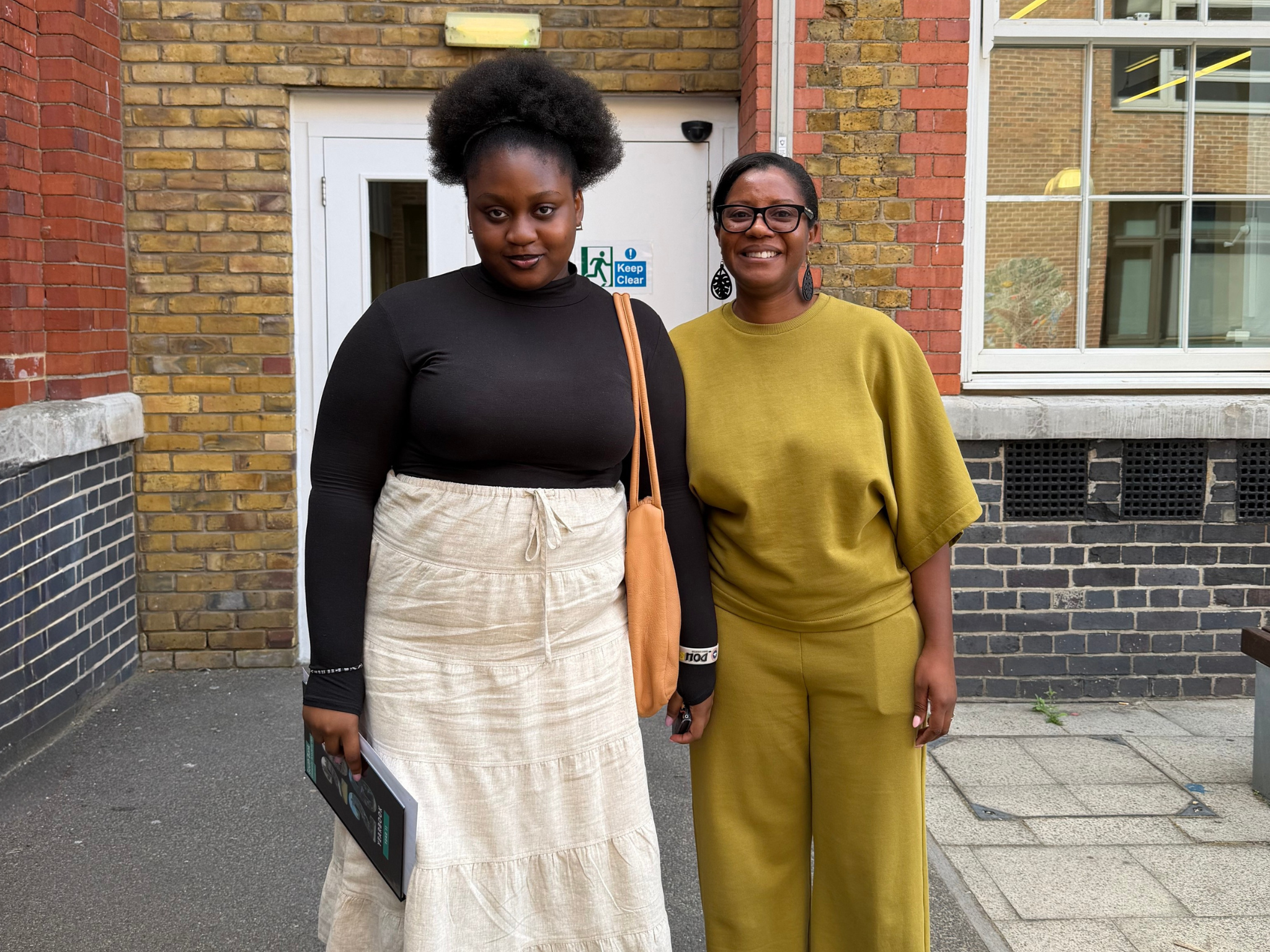 Joanne and Mrs Moses