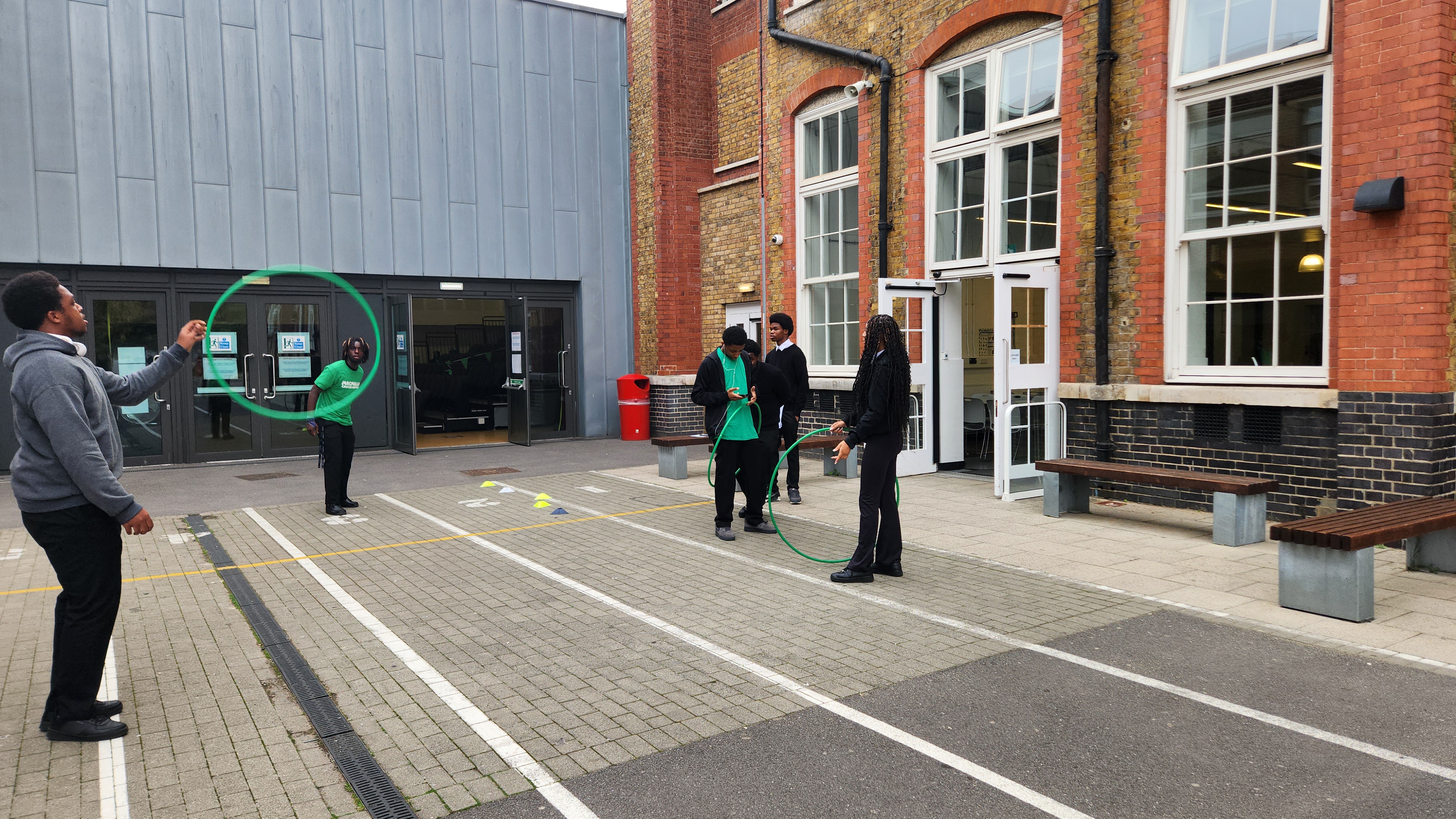 Courtyard games