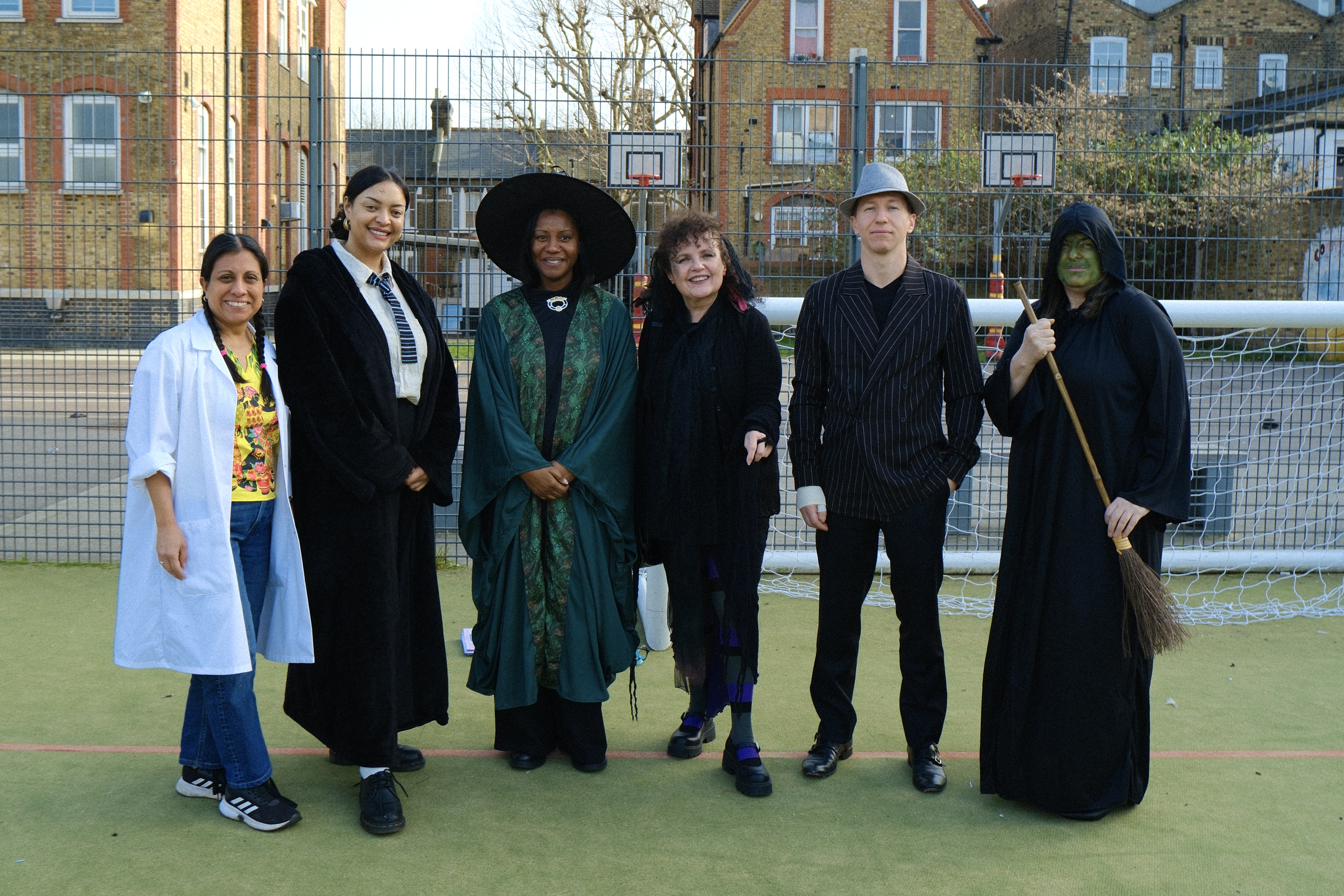 Teachers Dressed in Book Characters