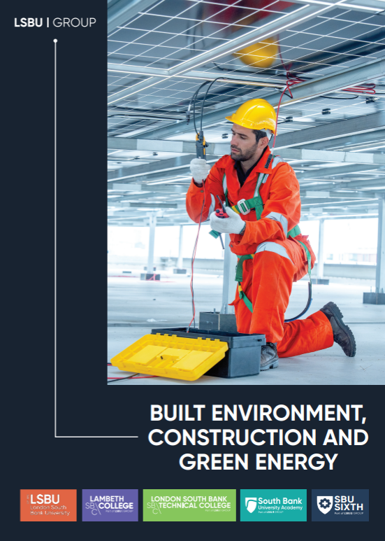 Construction worker handling cables