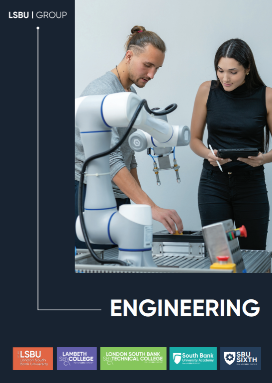Engineers working on robotics equipment