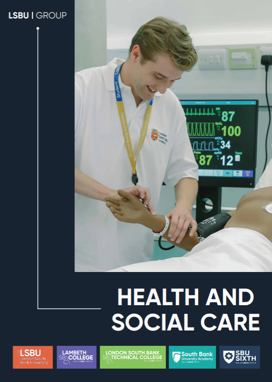 Man checking patient's pulse